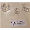 Image 1 : A Trio Of Crystal Ornaments