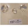 Image 3 : A Trio Of Crystal Ornaments
