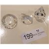 Image 3 : A Trio Of Beautiful Crystal Ornaments