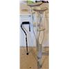 Image 1 : Crutches and Cane