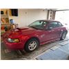 Image 1 : 2002 Ford Mustang GT Red Metallic Paint 90K - Gorgeous Interior 5.0 Litre V8 Summer Mags & Tires Inc