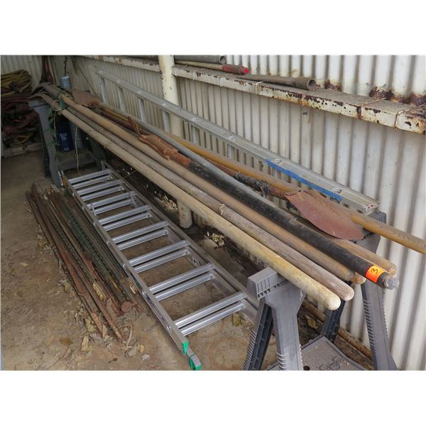 Extra-Long Shovels, Ladders, Fencing Posts