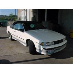 89 CHEVROLET CAVALIER CONVERTIBLE 2DR EXMT.                           