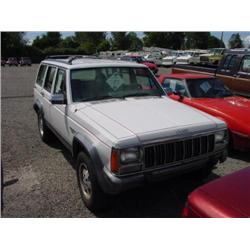 91 JEEP CHEROKEE 4X4 4DR SUV EXMT.                                    