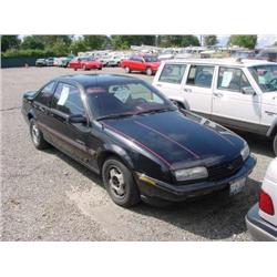 89 CHEVROLET BERETTA 2DR EXMT.                                        