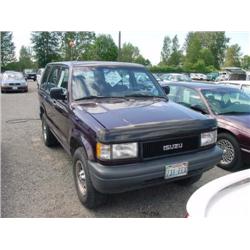 93 ISUZU TROOPER 4X4 4DR SUV EXMT.                                    