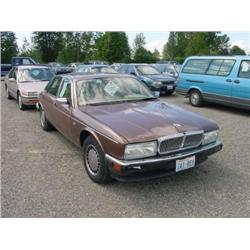 91 JAGUAR VANDEN PLAS 4DR REBUILT TITLE EXMT.                         