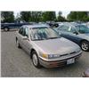 Image 1 : 93 HONDA ACCORD LX 4DR EXMT.                                          