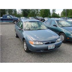 99 FORD ESCORT 4DR 5SPD 133,028 ACTUAL                                