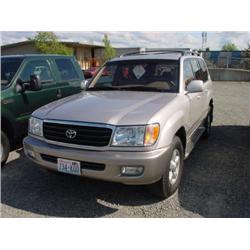 *00 TOYOTA LAND CRUISER 4X4 4DR 78,478 ACTUAL                         