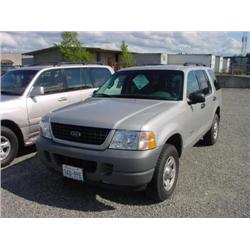 *02 FORD EXPLORER XLS 4X4 4DR 96,441 ACTUAL                           