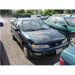 *97 KIA SEPHIA 5SPD 4DR 099,642 ACTUAL                                