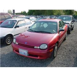 *96 PLYMOUTH NEON 4DR 113371 A                                        