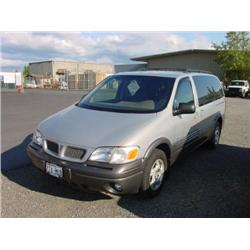00 PONTIAC MONTANA VAN 134,077 ACTUAL                                 