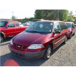 *00 FORD WINDSTAR VAN 056,776 ACTUAL                                  