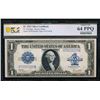 Image 1 : 1923 $1 Silver Certificate PCGS 64PPQ