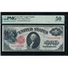 Image 1 : 1917 $1 Legal Tender Note PMG 50