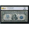 Image 1 : 1899 $5 Chief Silver Certificate PCGS 20