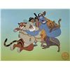 Image 1 : Disney Aladdin Cast Limited Edition Sericel Animation Art Cel