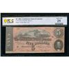 Image 1 : 1864 $5 T-69 Confederate PCGS 25