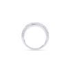 Image 4 : 14KT White Gold 0.85ctw Diamond Ring