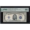 Image 1 : 1934D $5 STAR Silver Certificate PMG 66EPQ