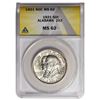 Image 1 : 1921 Alabama Commemorative Half Dollar ANACS MS62