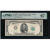 Image 1 : 1950D $5 Chicago FRN PMG 67EPQ