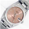 88  Rolex 31MM Salmon Arabic Datejust Wristwatch With Oyster Band