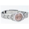 Image 7 : Rolex Ladies Quickset Salmon Arabic Diamond Datejust Wristwatch 26MM
