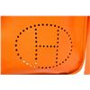 Image 7 : Hermes Orange Epsom Leather Evelyne GM Hobo Bag