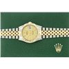 Image 5 : Rolex Mens 2 Tone Champagne Jubilee Index 36MM Datejust Wristwatch With Rolex Bo