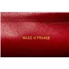 Image 9 : Chanel Red Lambskin CC Front Pocket Shoulder Bag