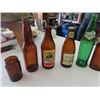 Image 2 : Assorted Bottles - Beer + Pop plus others ; Brown, Green, 