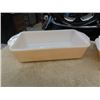 Image 2 : 2 Fire King Casserole Dishes, Milk Glass Shakers, Colored Dish