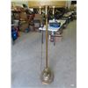 Image 3 : Vintage Brass Floor Lamp with Marble in the Base - With 