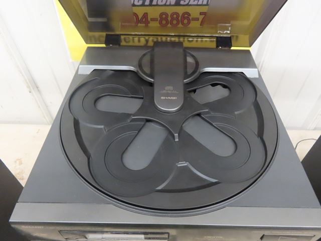 Sharp Compact Disc Stereo Music System Model CMS R300 CDC