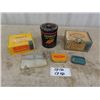 Image 1 : Granger Tobacco Tin, 2 Cigar Boxes, 3 Smaller Tobacco Tins