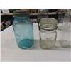 Image 2 : Assorted Glass Jars, Milk Bottles, Embossed Sealers, Embossed Jars 