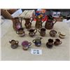 Image 1 : 14 pcs - Lustre Ware - Mostly Pitchers + a Few Cups