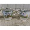 Image 2 : Royal Albert Silver Birch Lot of 12 Coffee Cups