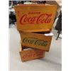 Image 1 : 3 Coca-Cola Wooden Crates -  Excellent Condition