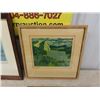 Image 2 : Lot of 4 Framed Water Color Pictures; W.J . Phillips, JEH 