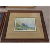 Image 3 : Lot of 4 Framed Water Color Pictures; W.J . Phillips, JEH 
