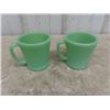 Image 8 : Fire King Jadeite Pitcher, 2 Coffee Mugs, Tea Cup + Saucer,