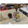 Image 2 : Occupied Japan Figural Lamp, 3 treasure Memories, plus more