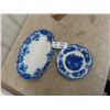 Image 1 : Flo Blue Platter + Plate