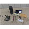 Image 1 : Brownie Reflex Camera, Swarovski Crystal, Zippo Lighter, Glass