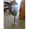 Image 1 : End Max Chrome Gumball Machine 50" Tall with Plastic Top - 