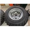 Image 2 : 3 ATV Tires with Rims - Decent Condition ; (2)